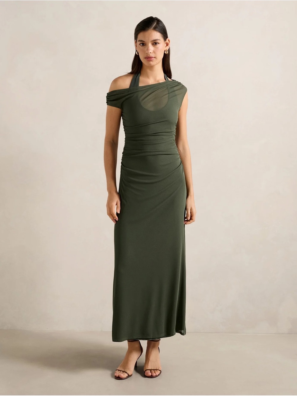 Ever New Brooklyn Layered Jersey Maxi Dress
